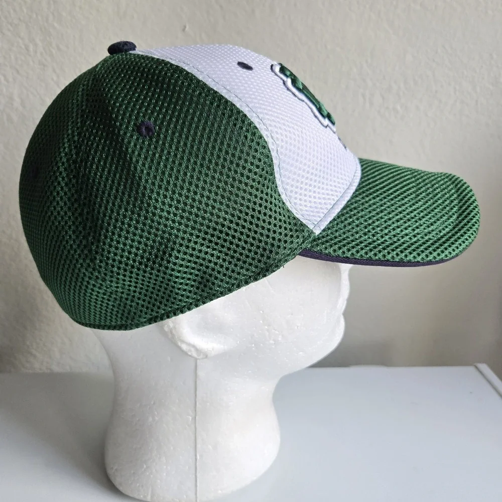 Notre Dame Fighting Irish Top Of The World One Fit Green Flex Hat One‎ Size New